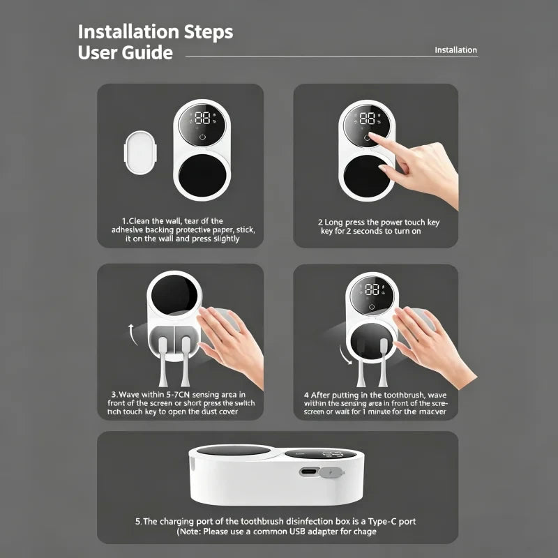 Portable Travel Toothbrush Sterilizer