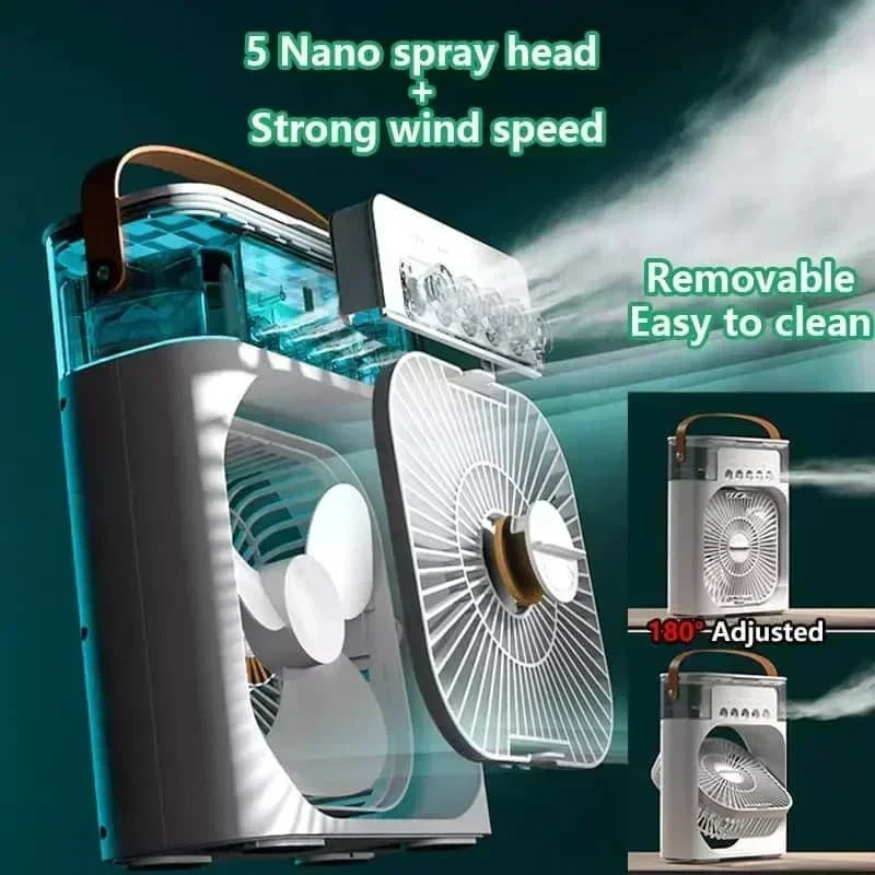 Portable Desktop Air Cooling Humidifier