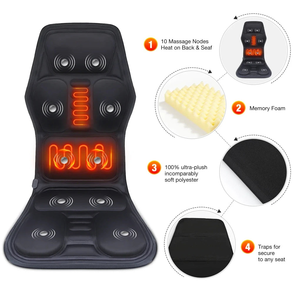 Full Body Vibrating Massage Cushion