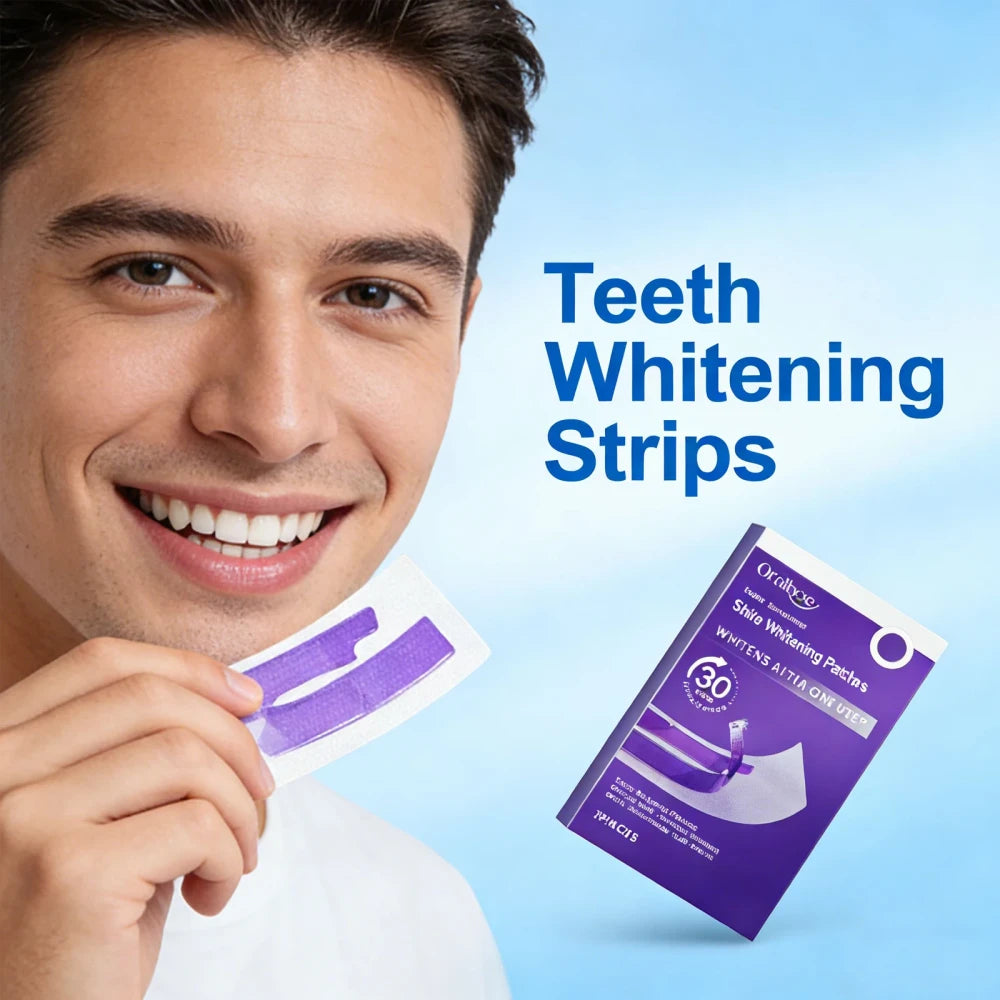 Purple Teeth Whitening Strips